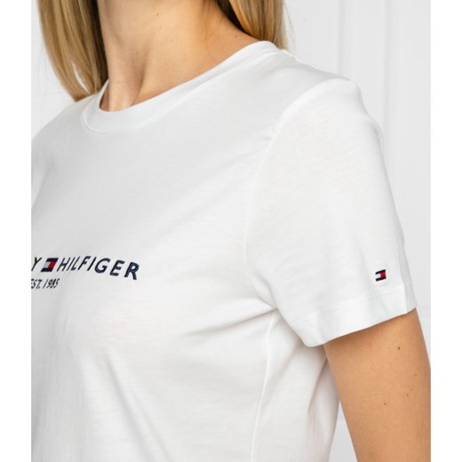 Tommy Hilfiger T-shirt | Regular Fit Tommy Hilfiger XS promocyjna cena Gomez Fashion Store