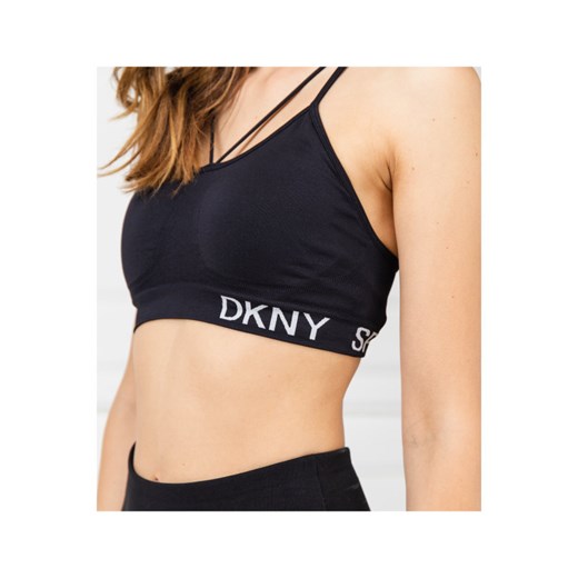 Biustonosz DKNY z napisami 