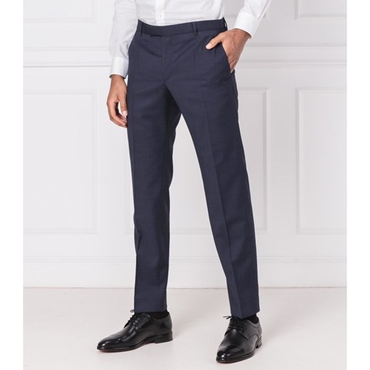 Strellson Wełniane spodnie Mercer | Slim Fit Strellson 54 Gomez Fashion Store promocja
