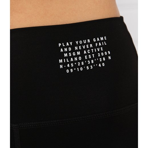 MSGM ACTIVE Legginsy | Slim Fit Msgm Active XS okazja Gomez Fashion Store