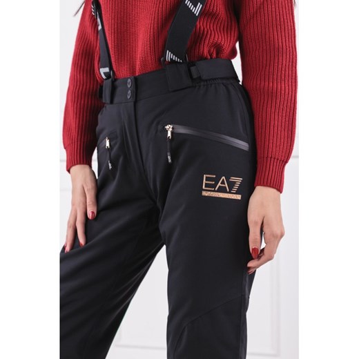 EA7 Spodnie narciarskie | Regular Fit M okazja Gomez Fashion Store
