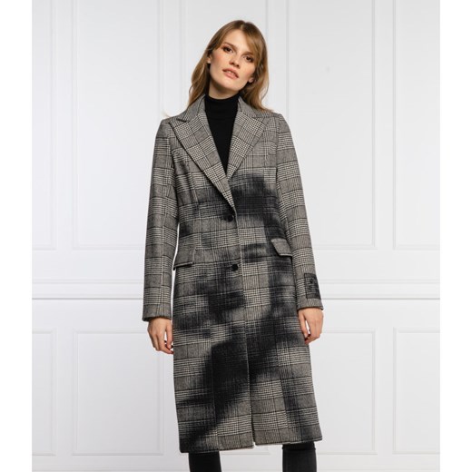 GUESS JEANS Płaszcz ADELE | z dodatkiem wełny XS wyprzedaż Gomez Fashion Store