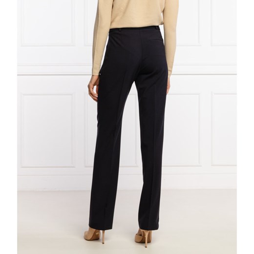 HUGO Wełniane spodnie cygaretki Regular Fit 34 wyprzedaż Gomez Fashion Store