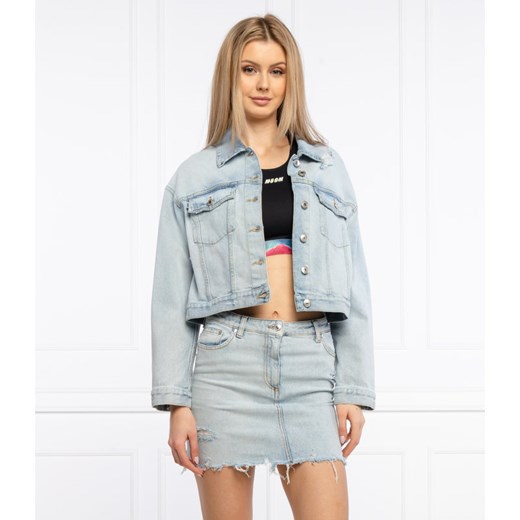 MSGM Kurtka jeansowa | Cropped Fit 34 wyprzedaż Gomez Fashion Store