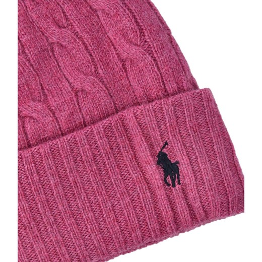 POLO RALPH LAUREN Wełniana czapka | z dodatkiem kaszmiru Polo Ralph Lauren Uniwersalny okazja Gomez Fashion Store