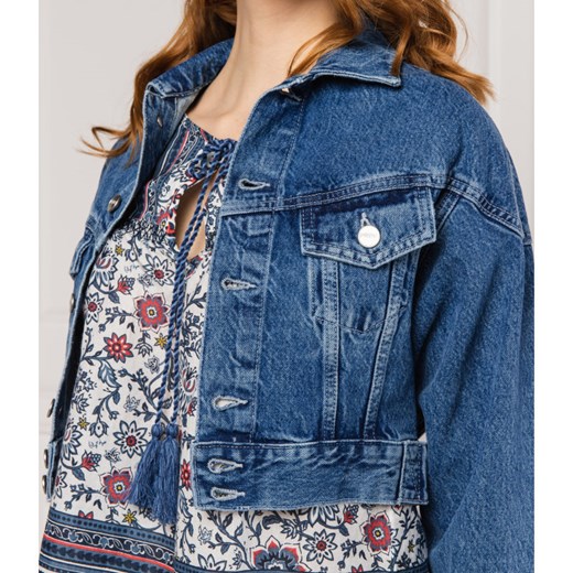 Pepe Jeans London Kurtka jeansowa VOLT | Loose fit S promocja Gomez Fashion Store