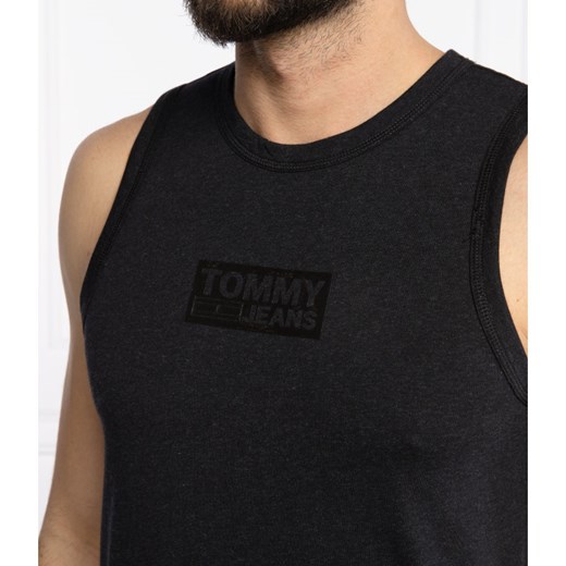 Tommy Jeans Tank top | Regular Fit Tommy Jeans L okazyjna cena Gomez Fashion Store