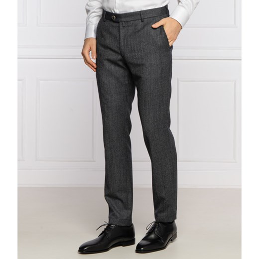 Joop! Collection Wełniane spodnie Hank | Slim Fit 54 okazja Gomez Fashion Store