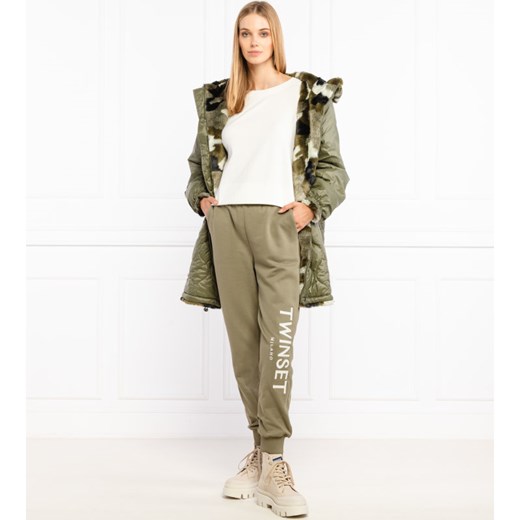 TWINSET Spodnie dresowe | Regular Fit Twinset S wyprzedaż Gomez Fashion Store
