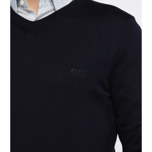 BOSS Wełniany sweter Baram-L | Slim Fit M Gomez Fashion Store promocja