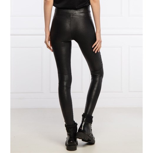 Spanx Legginsy Faux Leather Moto | Slim Fit | high waist Spanx XS okazja Gomez Fashion Store