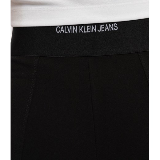 CALVIN KLEIN JEANS Legginsy MILANO | Slim Fit | high waist S Gomez Fashion Store okazja