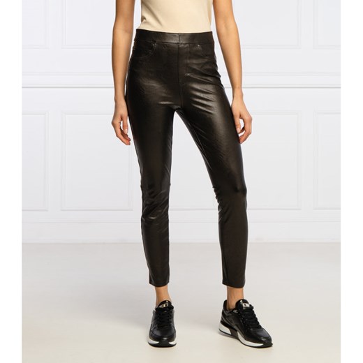 Spanx Legginsy Leather-Like | Slim Fit Spanx L okazja Gomez Fashion Store