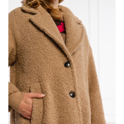 Marella Wełniany płaszcz CEREALE Marella 34 okazja Gomez Fashion Store