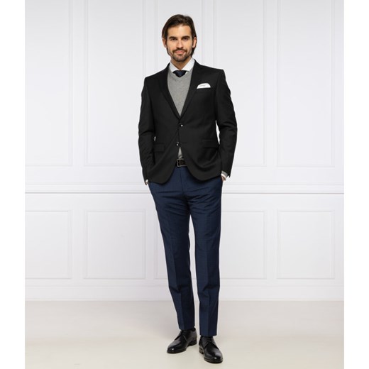 Strellson Wełniane spodnie Mercer | Slim Fit Strellson 52 okazja Gomez Fashion Store