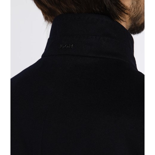 Joop! Collection Wełniany płaszcz Maron | z dodatkiem kaszmiru 50 okazja Gomez Fashion Store