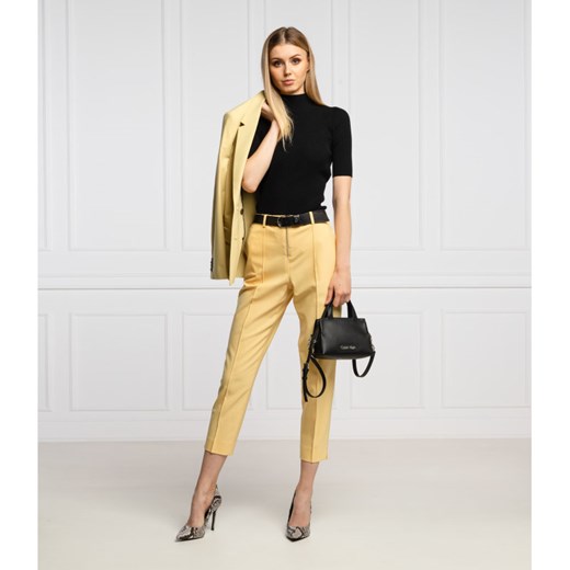 Calvin Klein Spodnie | Regular Fit | mid waist Calvin Klein 36 wyprzedaż Gomez Fashion Store