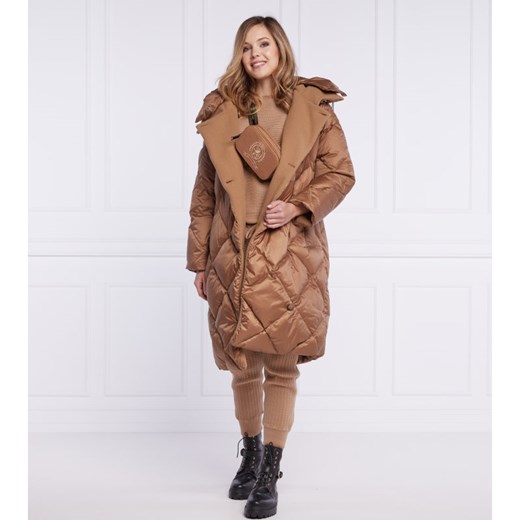 Marella SPORT Puchowy płaszcz GAZZA | z dodatkiem wełny Marella Sport 38 okazja Gomez Fashion Store