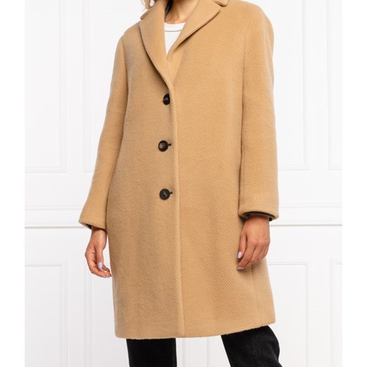 Peserico Wełniany płaszcz coat | z dodatkiem kaszmiru Peserico 34 okazja Gomez Fashion Store