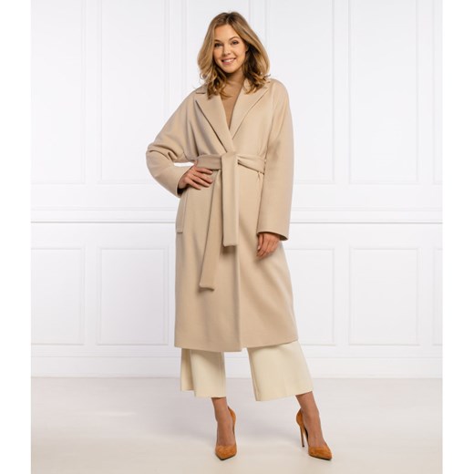 BOSS Wełniany płaszcz Cothesy 38 okazja Gomez Fashion Store