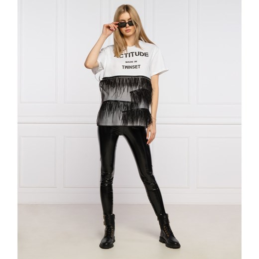 ACTITUDE_TWINSET T-shirt | Regular Fit Actitude_twinset XL okazja Gomez Fashion Store