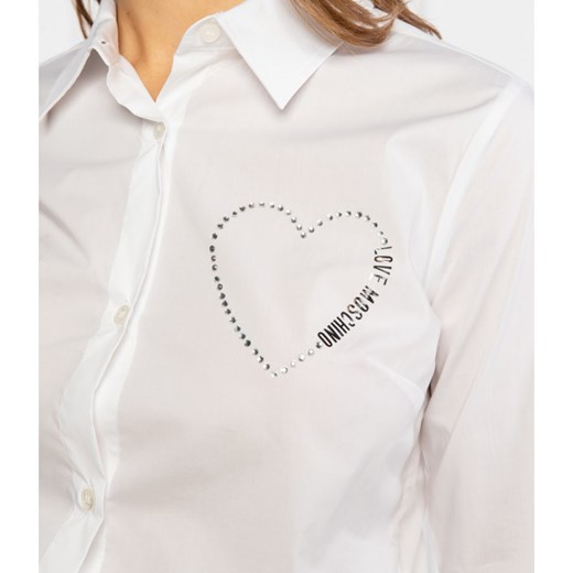 Love Moschino Koszula | Regular Fit Love Moschino 34 okazja Gomez Fashion Store