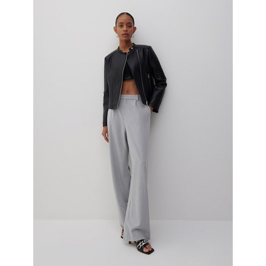 Reserved - Kurtka w stylu motocyklowym - Czarny Reserved 44 okazja Reserved