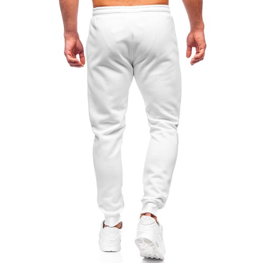 Spodnie męskie Denley białe 
