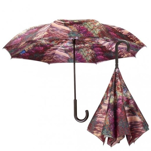 Ścieżka w ogrodzie Moneta parasol odwrotny Galleria  Parasole MiaDora.pl