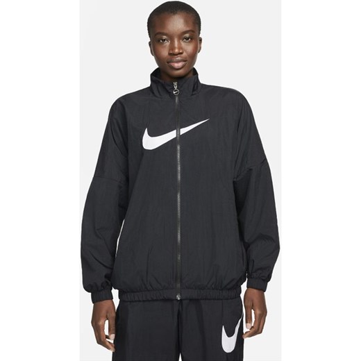Damska kurtka z tkaniny Nike Sportswear Essential - Czerń Nike S Nike poland