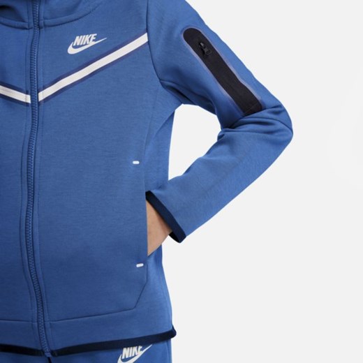 Rozpinana bluza z kapturem dla dużych dzieci (chłopców) Nike Sportswear Tech Nike M Nike poland