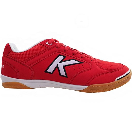 Buty halowe Kelme Precision Indoor 55211 0130 czerwone pomarańcze i czerwienie Kelme 41 ButyModne.pl