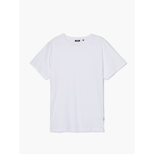 Cropp - Koszulka basic - biały ze sklepu Cropp w kategorii T-shirty męskie - zdjęcie 128194515