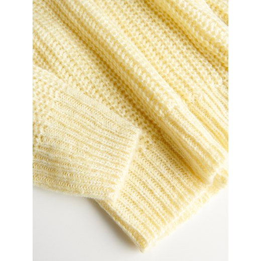 Sweter dziewczęcy żółty Reserved 