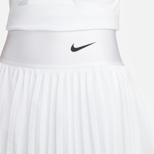 Damska plisowana spódnica tenisowa NikeCourt Dri-FIT Advantage - Biel Nike XL Nike poland