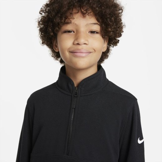Golf z zamkiem 1/2 dla dużych dzieci (chłopców) Nike Dri-FIT Victory - Czerń Nike S Nike poland