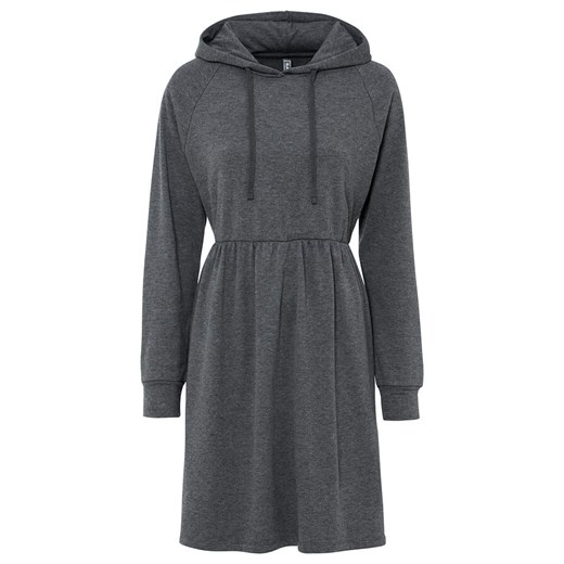 Sukienka dresowa z kapturem | bonprix 48/50 bonprix