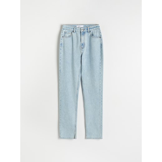 Jeansy damskie niebieskie Reserved casual