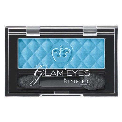 Rimmel London Glam Eyes Mono Eye Shadow 2,4g W Cień do powiek 102 Backstage e-glamour niebieski cień do powiek
