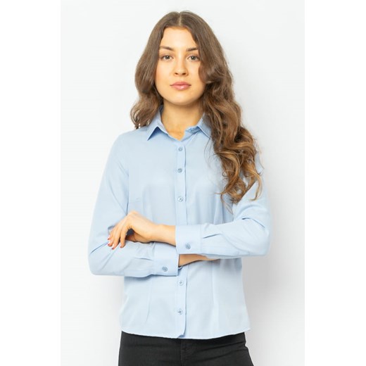 koszula damska di selentino marika błękitna ze sklepu Royal Shop w kategorii Koszule damskie - zdjęcie 128287117