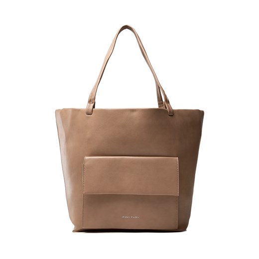 Shopper bag Jenny Fairy brązowa na ramię elegancka