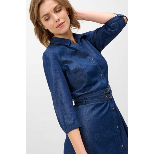 ORSAY sukienka na co dzień szmizjerka z kołnierzykiem 