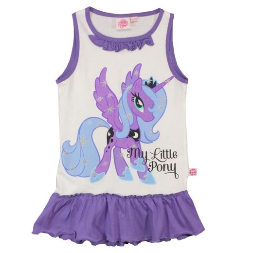 EplusM, Tunika, My Little Pony, rozmiar 116/122 - Wyprzedaż - ubrania i buty nawet do -50% taniej! smyk-com fioletowy tunika