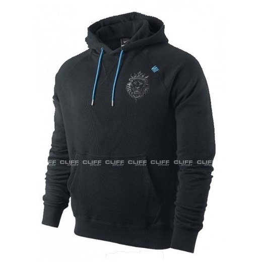 BLUZA NIKE LEBRON JAMES PULLOVER HOODY cliffsport-pl czarny bawełniane