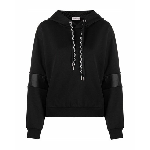 Moncler, Sweatshirt Czarny, female, Moncler M showroom.pl