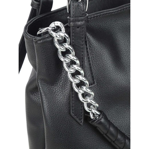 Promese shopper bag na ramię matowa