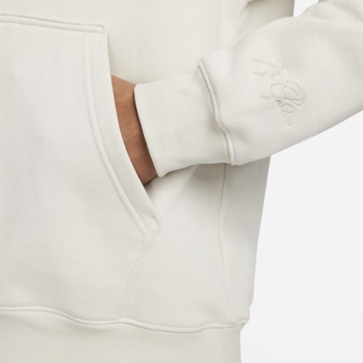 Męska dzianinowa bluza z kapturem Jordan Essentials - Brązowy Jordan XS okazja Nike poland