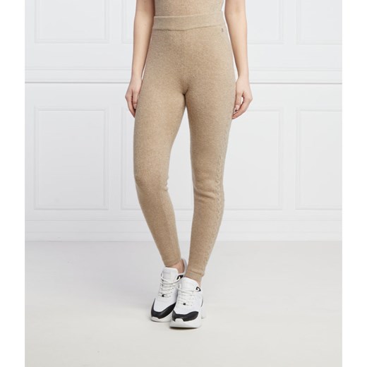 GUESS JEANS Legginsy Sweater | Slim Fit | z dodatkiem wełny M wyprzedaż Gomez Fashion Store