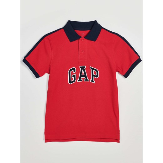 T-shirt chłopięce czerwony Gap 