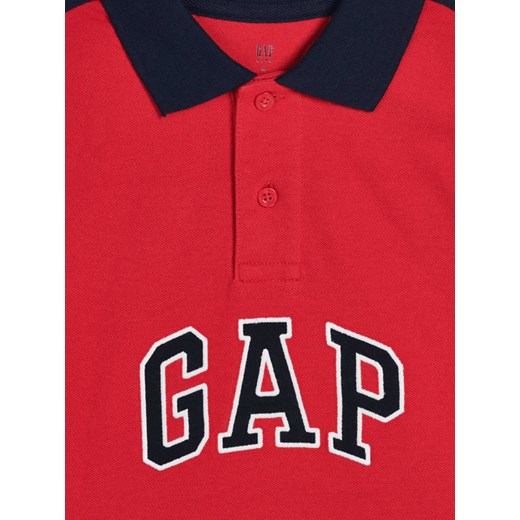 T-shirt chłopięce Gap czerwony 